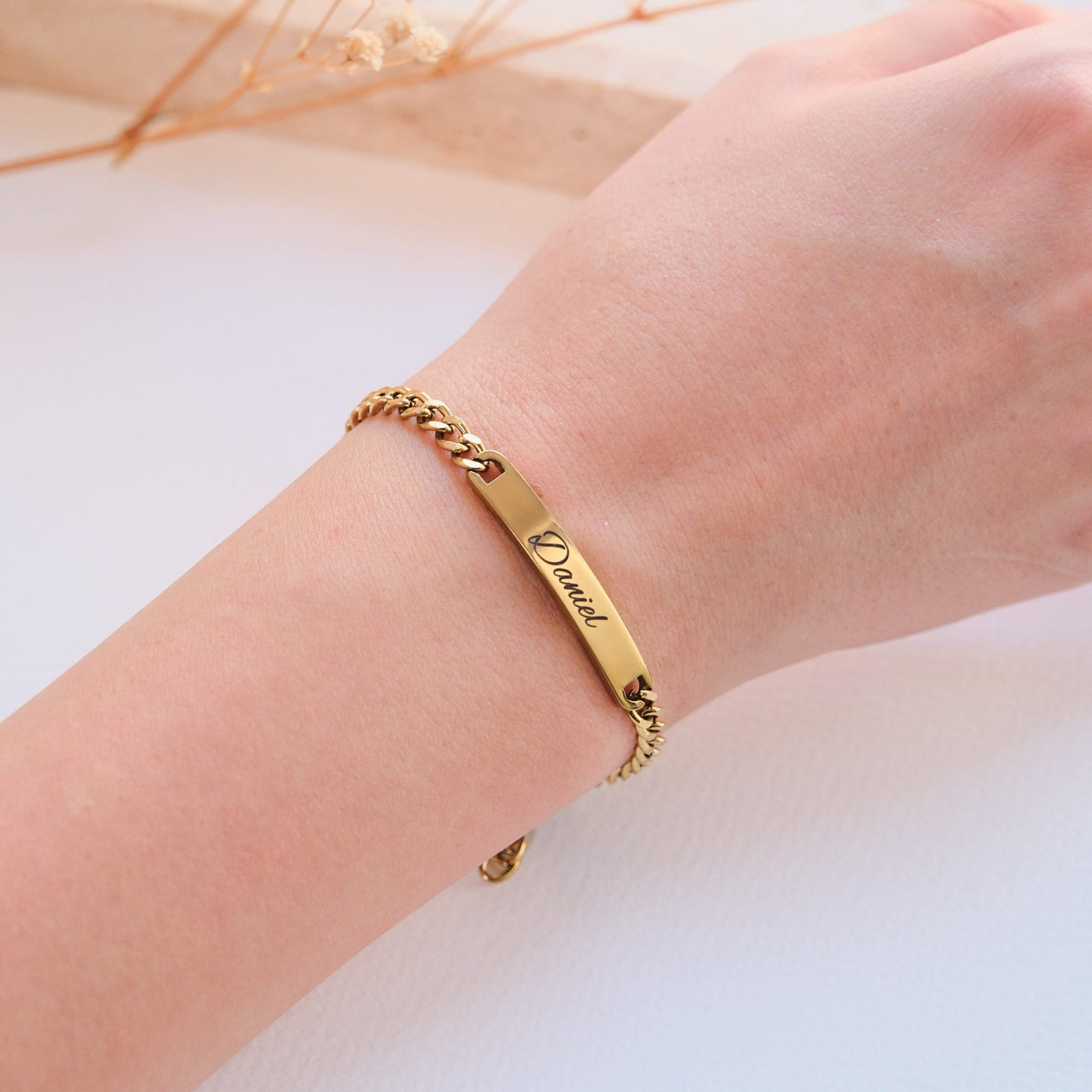 ID Partnerarmband mit Wunschgravur - OTANTO