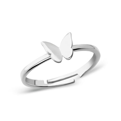 Minimalist Schmetterling Ring - OTANTO